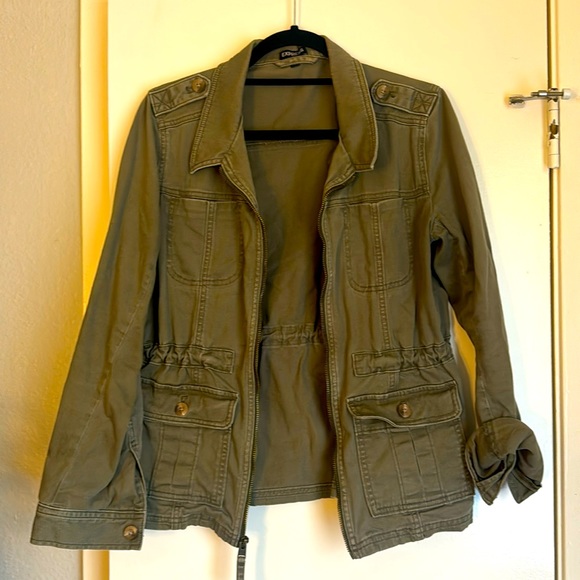 Express: olive army jacket - Picture 1 of 3